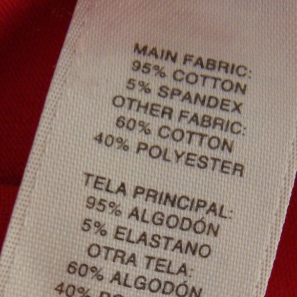 WEEKENDS by CHICO's Red 3/4 Sleeve LACE EYELET Embellished Knit Top TEE Sz 3 - Picture 4 of 6